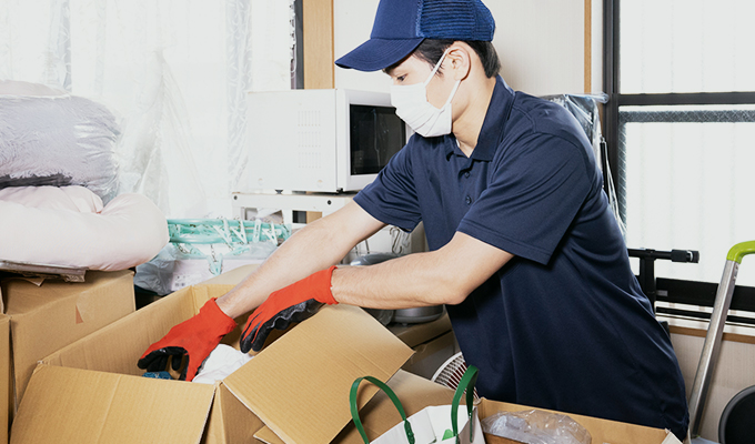 伐採屋・解決本舗 片付け・不用品回収