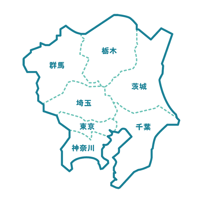 伐採屋・解決本舗の対応エリア