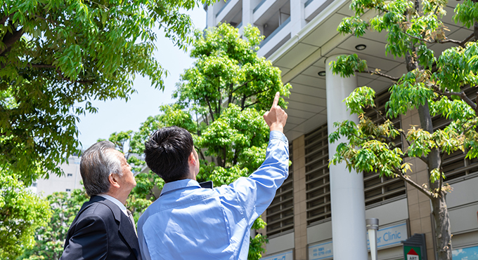 伐採・剪定ご依頼の流れ 作業終了