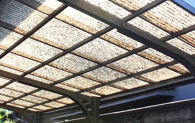 伐採屋・解決本舗の解体工事 カーポート