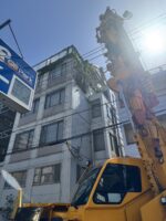 東京都渋谷区 蔦取り作業