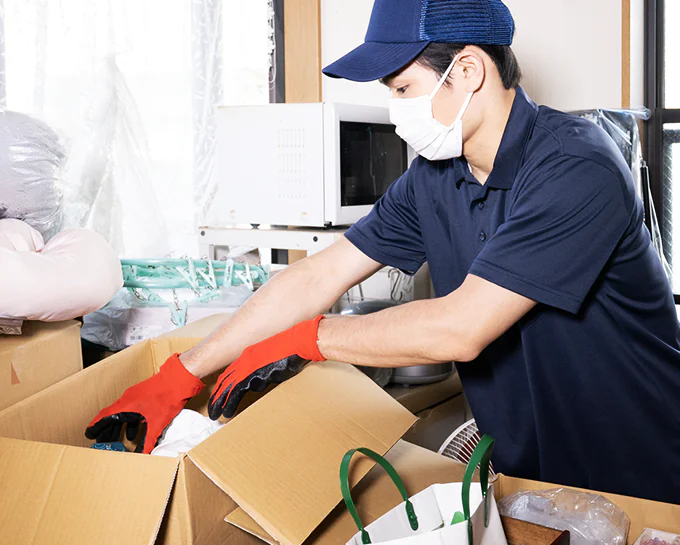 伐採屋・解決本舗のサービス 片付け・不用品回収